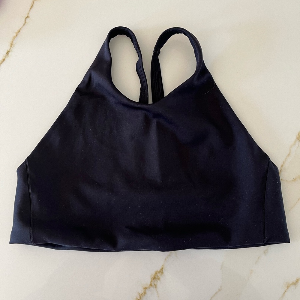 Left on Friday black swim top